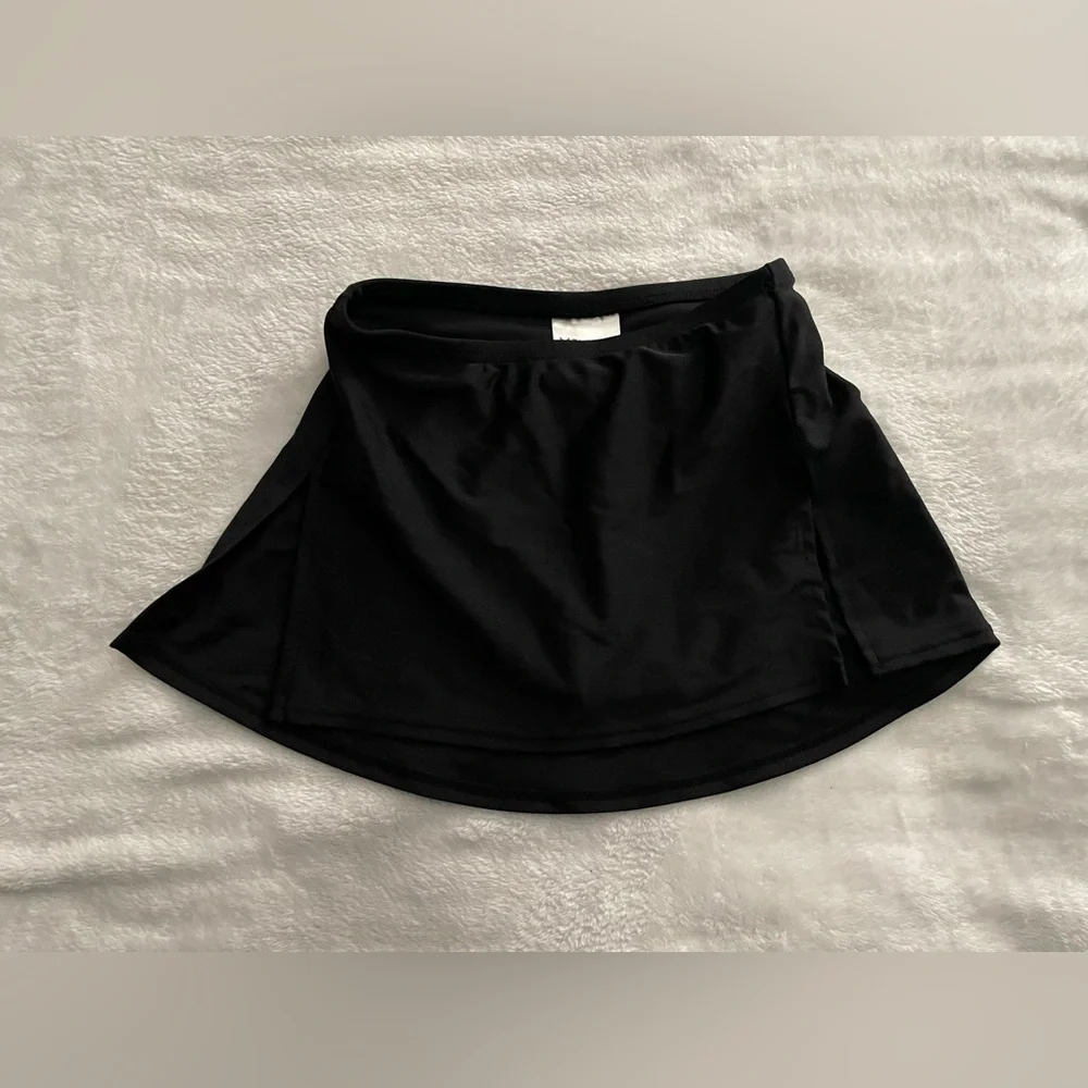 Black dance skirt for girls 8-10 size